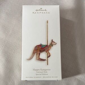 Hallmark Keepsake Kangaroo Carousel Ornament - Multicolor